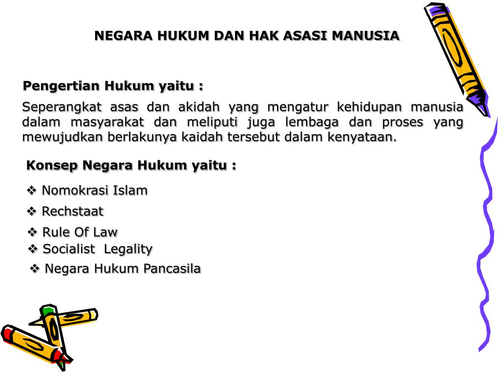 PPT H A M NEGARA HUKUM DAN HAK ASASI MANUSIA PowerPoint Presentation