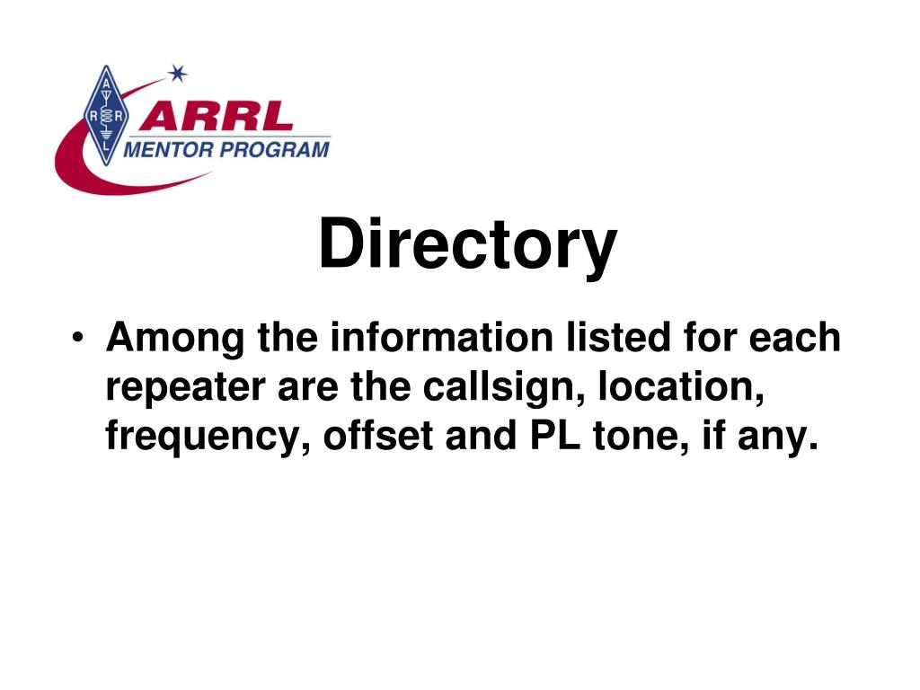 PPT The New Ham’s Guide to Repeaters PowerPoint Presentation, free