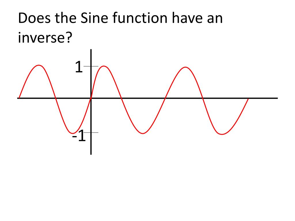 PPT 4.7 Inverse Trig Functions PowerPoint Presentation, free download