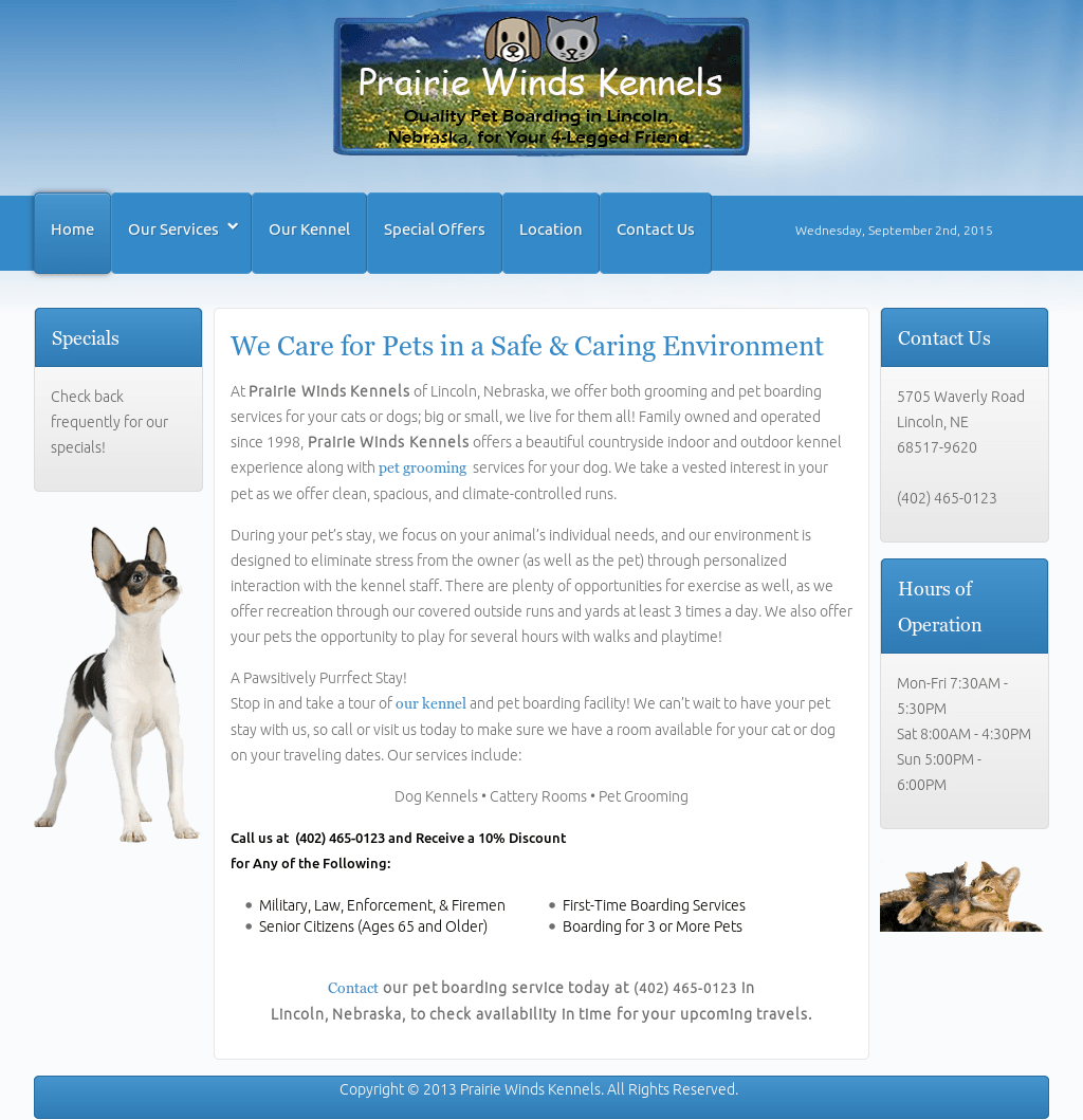 Pet Boarding Lincoln Ne