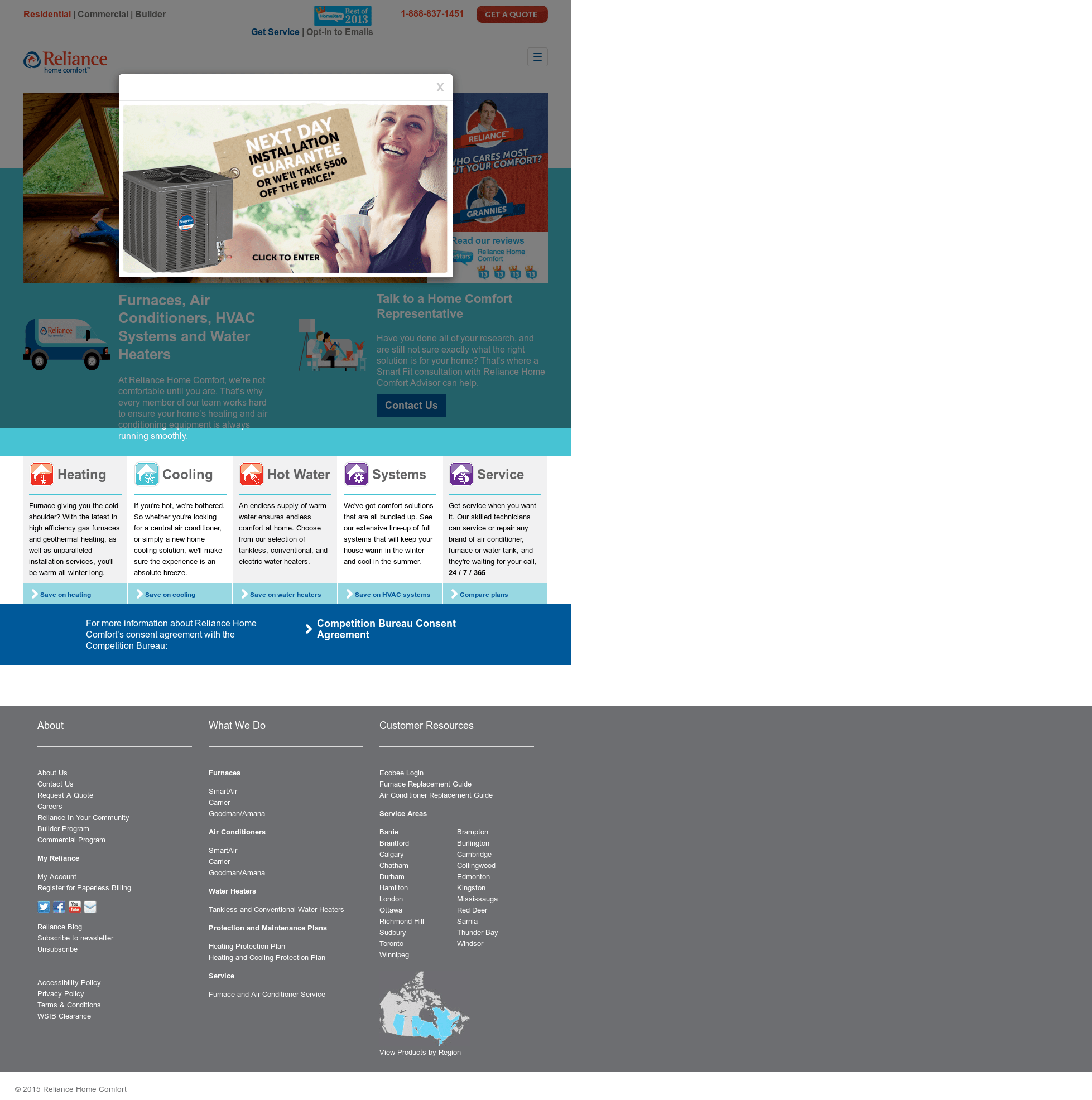 Reliance Home Comfort Water Heater Rental Moving at Edward Jackson blog