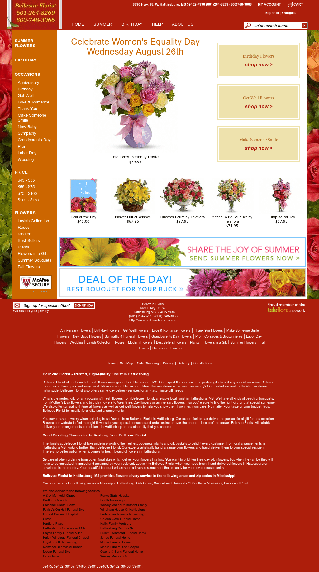 Funeral Flowers Hattiesburg Ms Best Flower Site
