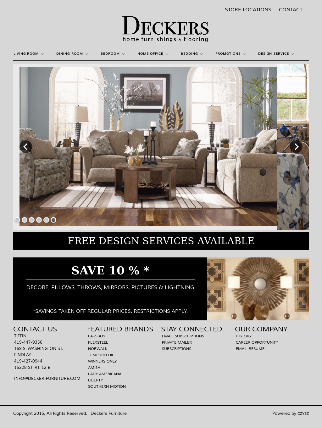 Deckers Furniture Tiffin Oh View ratings, photos, and more. Drawe