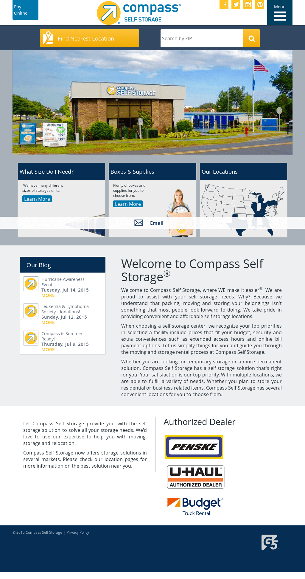 Compass Self Storage Mcdonough Ga Dandk Organizer