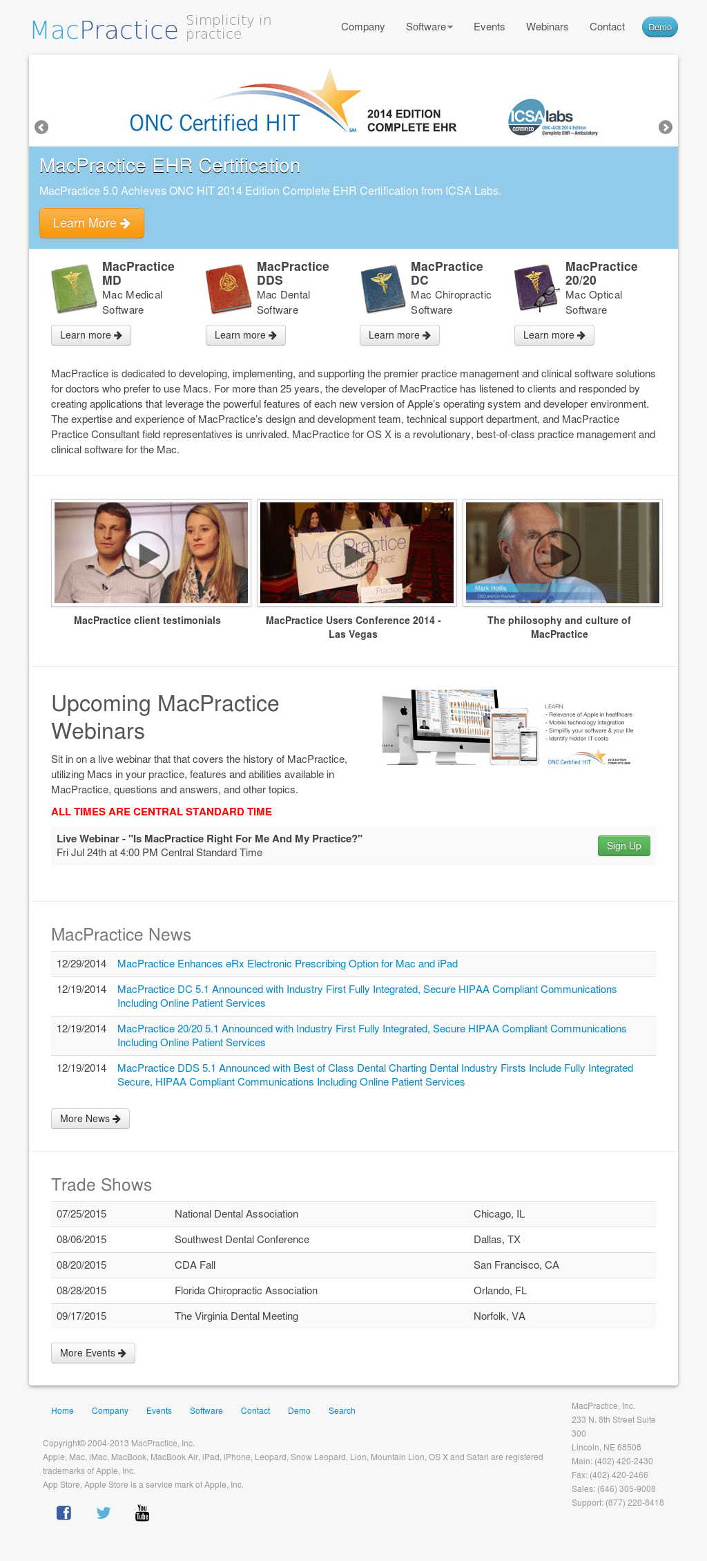 Macpractice Lincoln Ne
