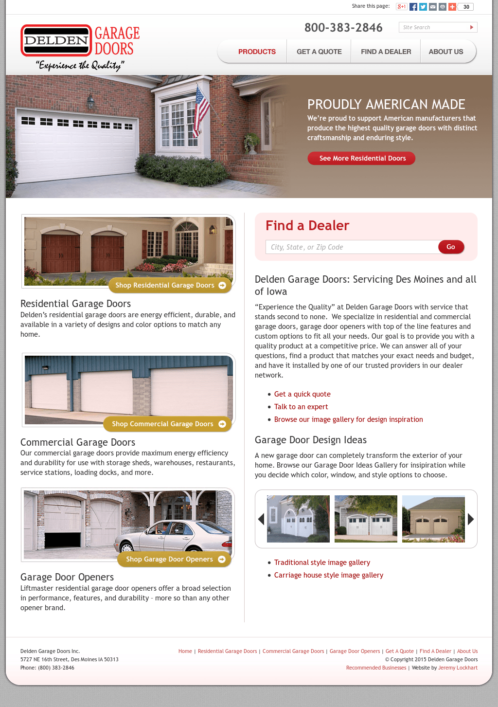 Delden Garage Doors Dandk Organizer