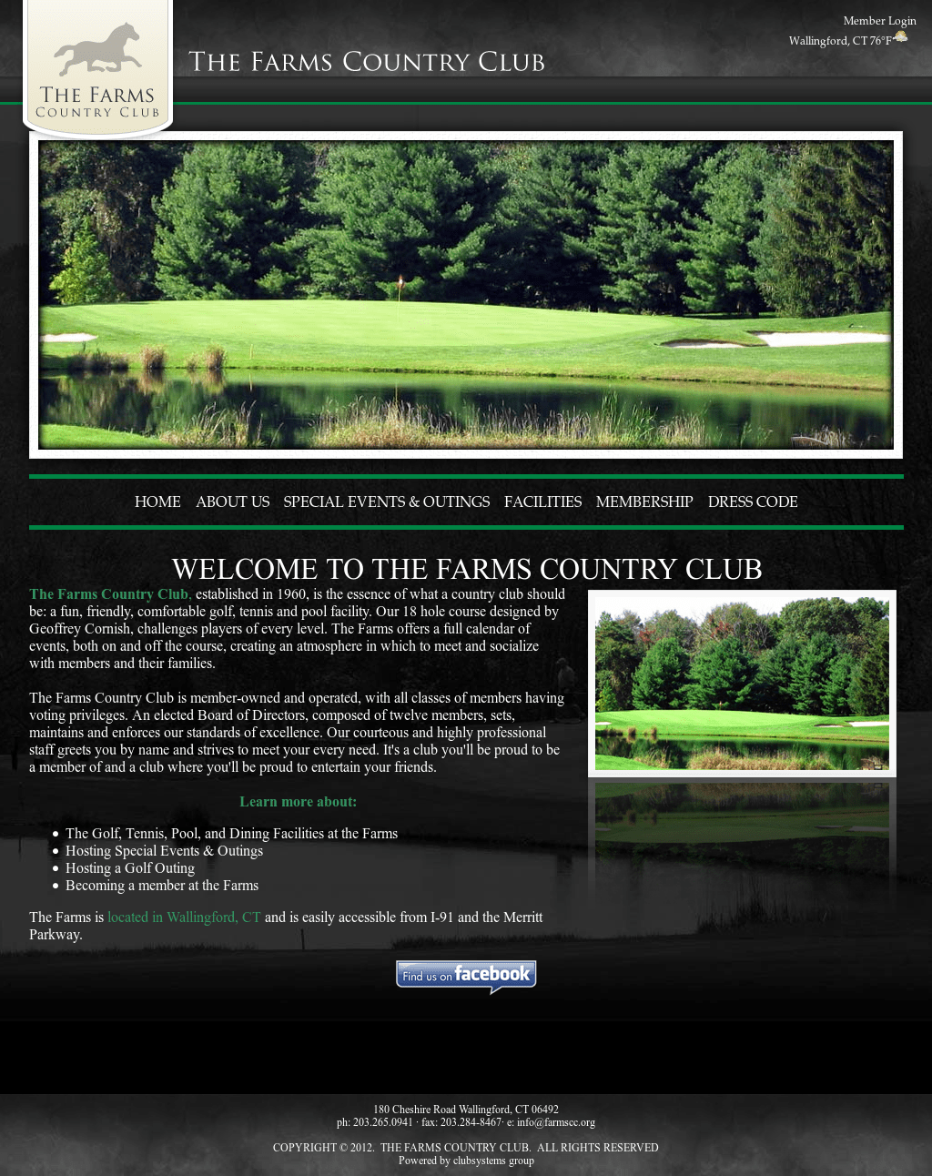 The Farms Country Club, Wallingford, Connecticut Golf course information and reviews.