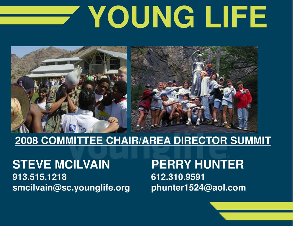 PPT 2008 COMMITTEE CHAIR/AREA DIRECTOR SUMMIT STEVE MCILVAIN PERRY