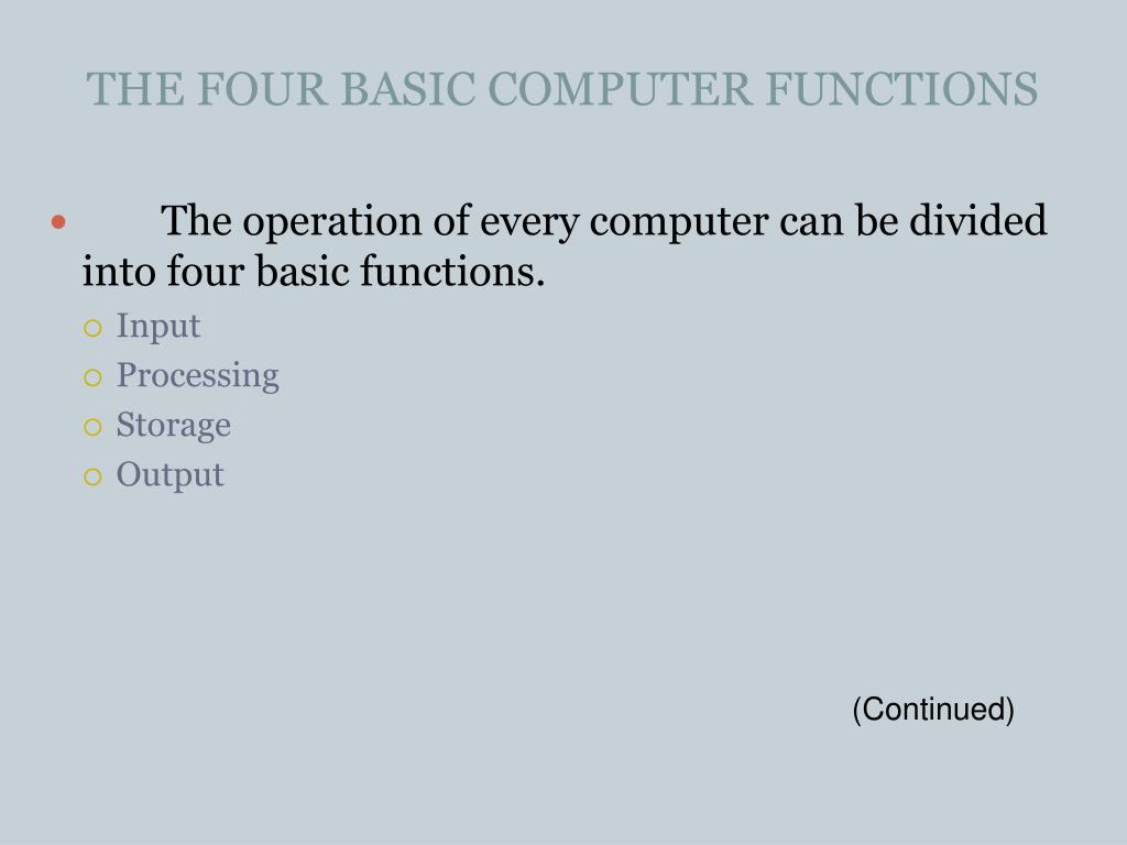 PPT Chapter Computer Fundamentals PowerPoint Presentation, free