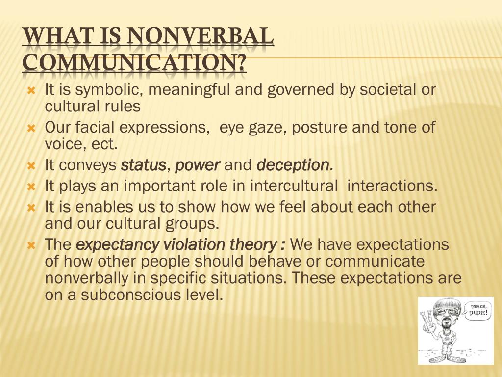 PPT Nonverbal codes and cultural spaces PowerPoint Presentation, free