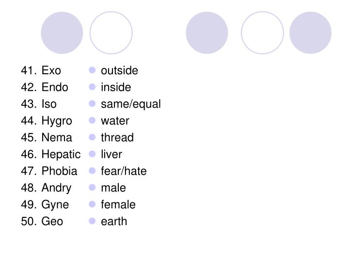 PPT Biology Root Words PowerPoint Presentation ID5380347