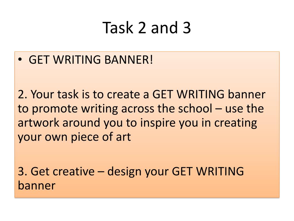 PPT Task 1 PowerPoint Presentation, free download ID5380425