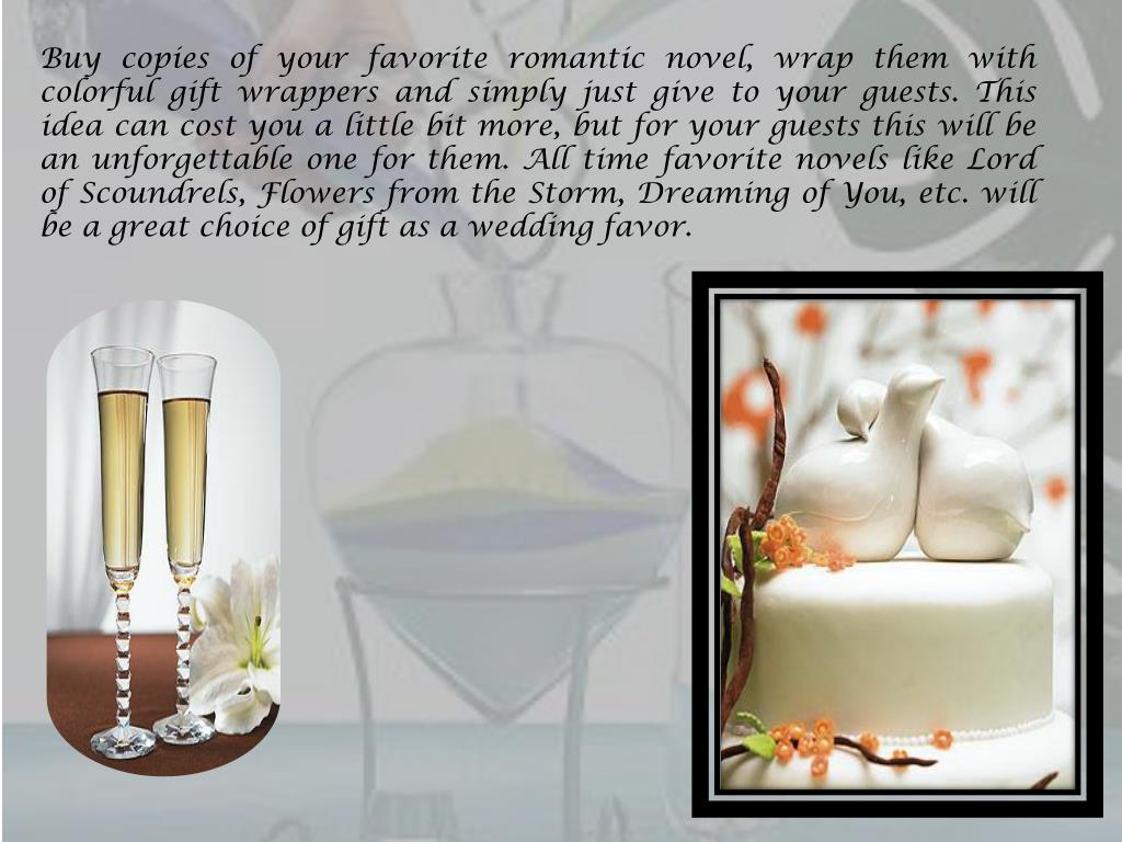 PPT Wedding Favors Canada PowerPoint Presentation, free download ID