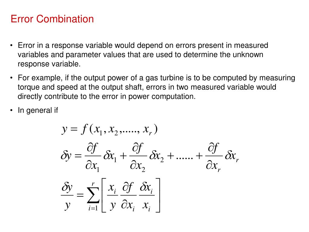 PPT Error Analysis PowerPoint Presentation, free download ID5382175