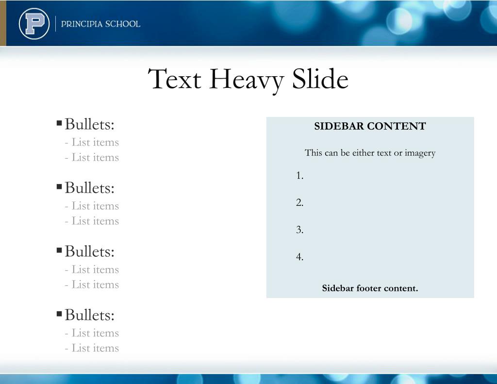 PPT Text Heavy Slide PowerPoint Presentation, free download ID5383744
