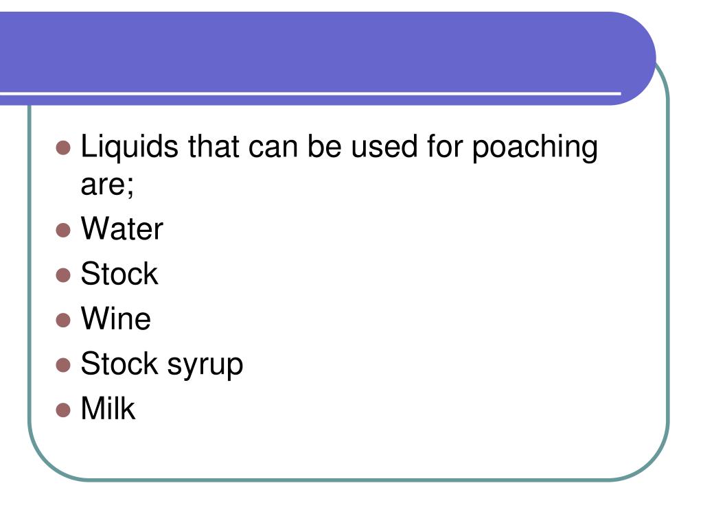 PPT Boiling Poaching Steaming PowerPoint Presentation, free download