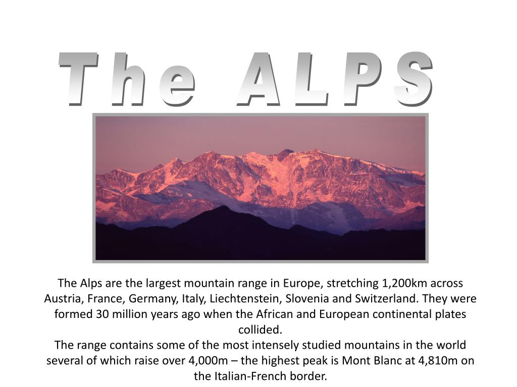 PPT The ALPS PowerPoint Presentation, free download ID5392095