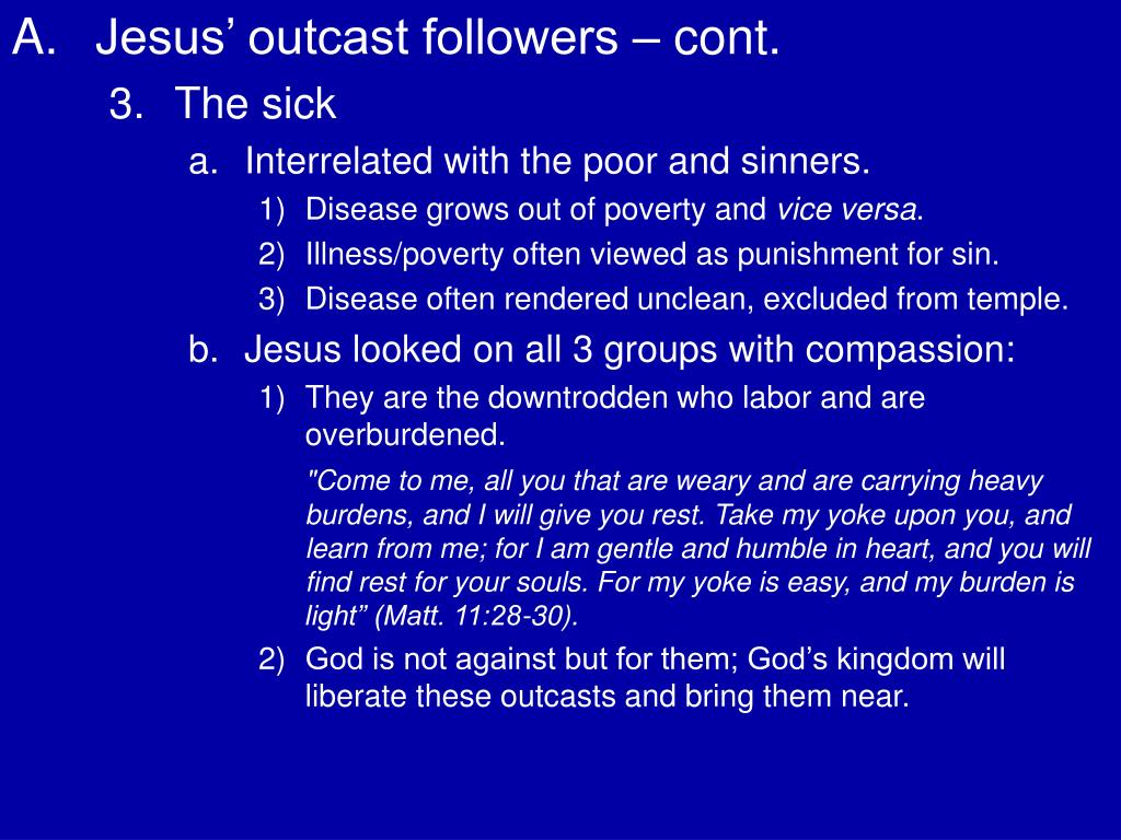 PPT Topic 9 Good News for the Needy PowerPoint Presentation, free