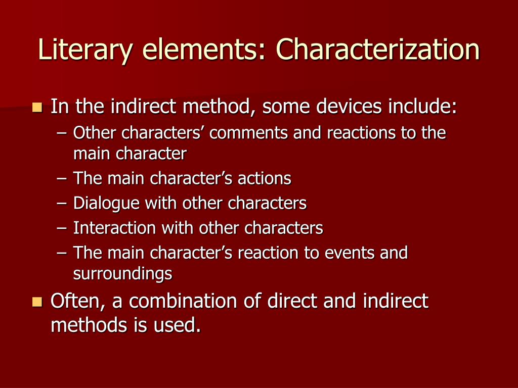 PPT Literary Elements PowerPoint Presentation, free download ID5393423