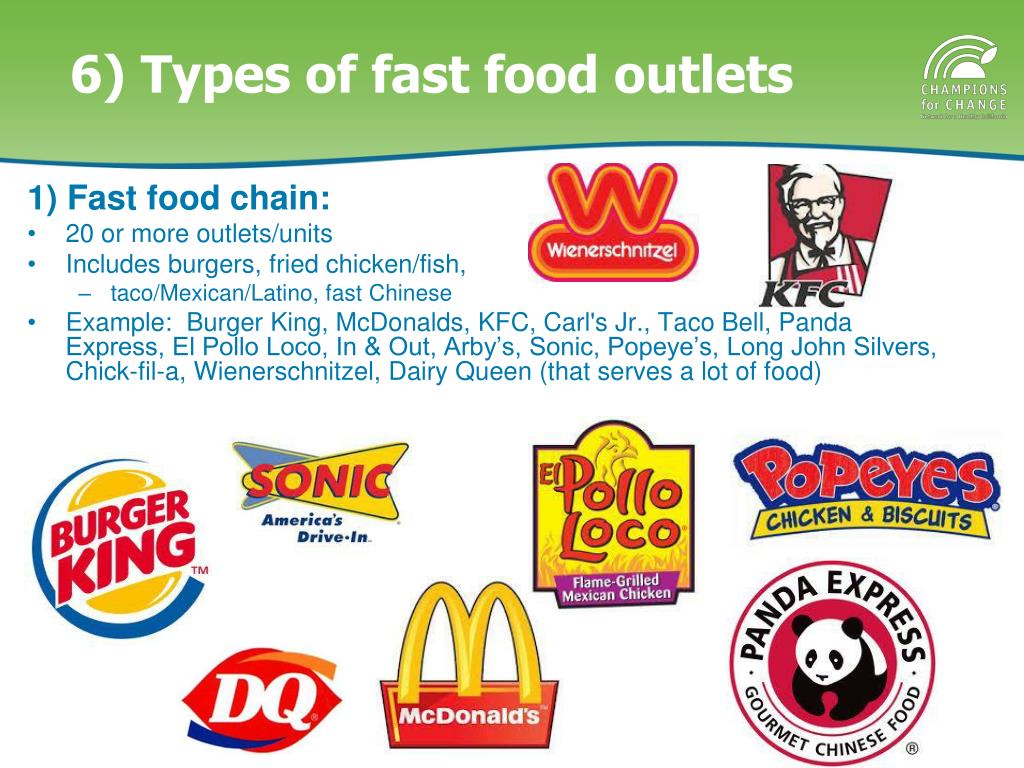 PPT Fast Food Outlets PowerPoint Presentation, free download ID5393886