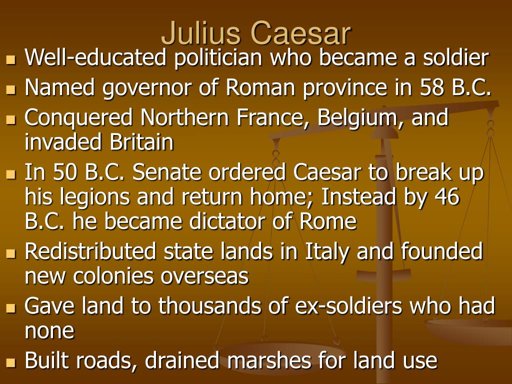PPT Roman Reformers PowerPoint Presentation, free download ID5394125