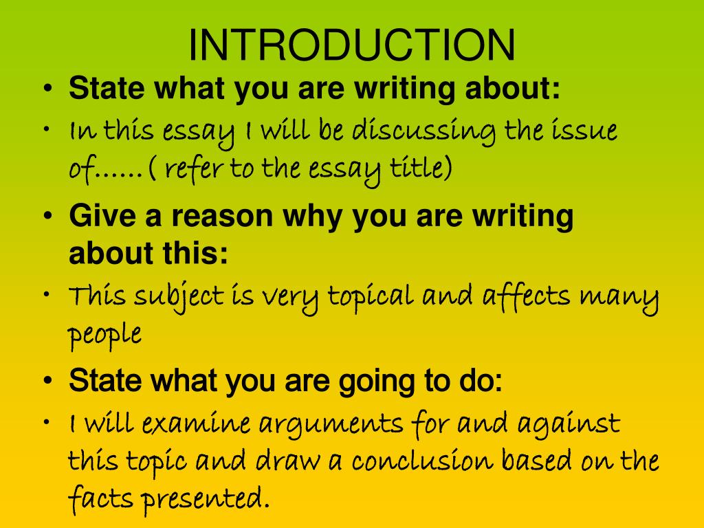 PPT HOW TO WRITE A DISCURSIVE ESSAY PowerPoint Presentation, free