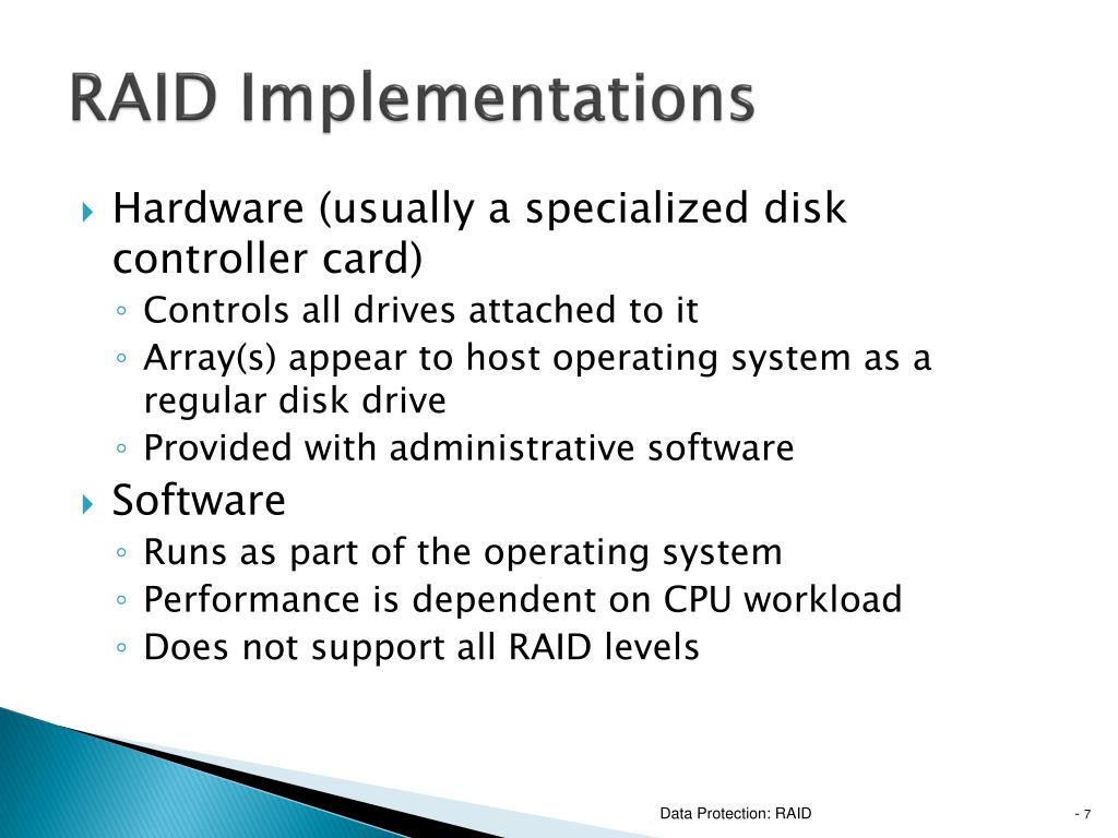 PPT Data Protection RAID PowerPoint Presentation, free download ID