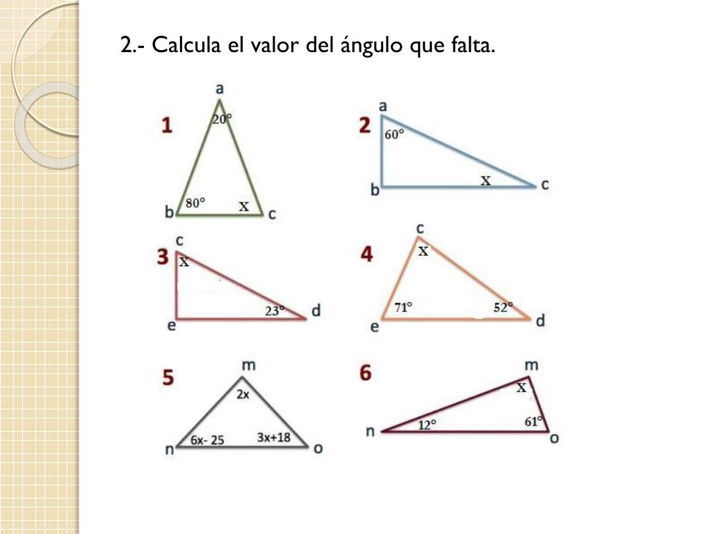PPT TRIÁNGULOS PowerPoint Presentation, free download ID5400796