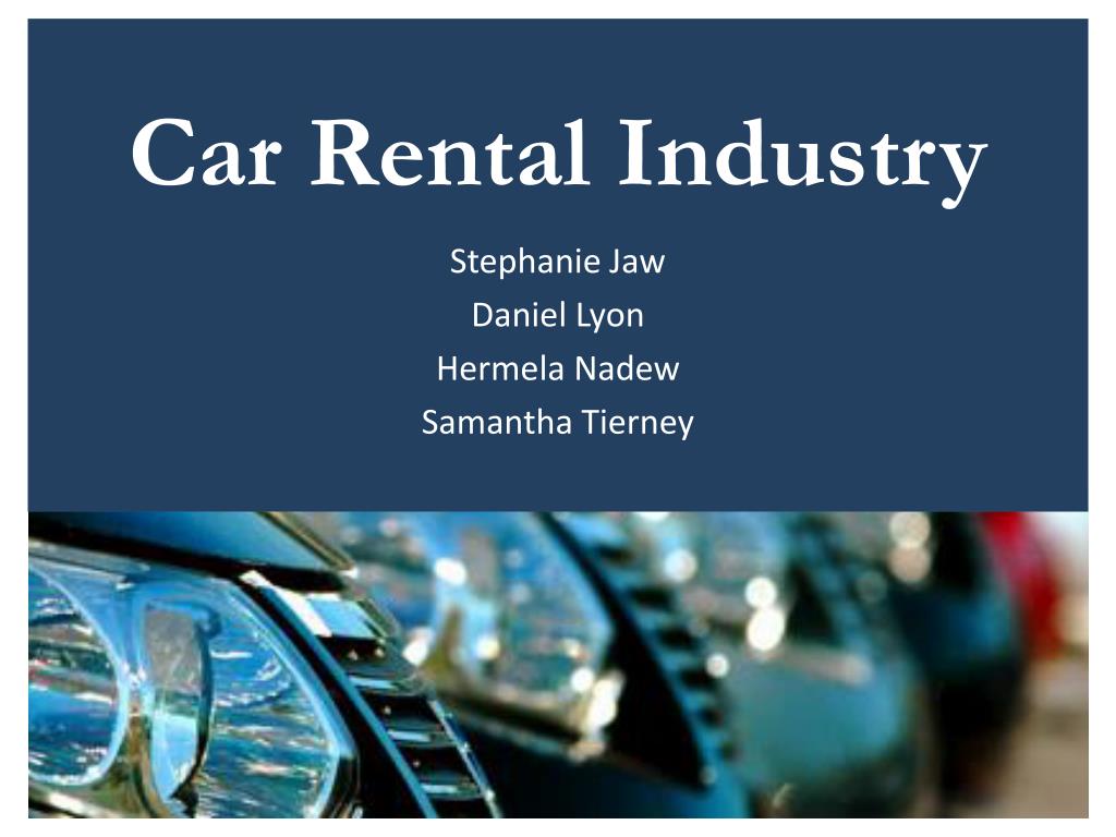PPT Car Rental Industry PowerPoint Presentation, free download ID