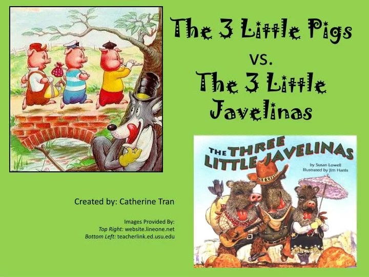PPT PowerPoint 3 Little Pigs vs. 3 Little Spears
