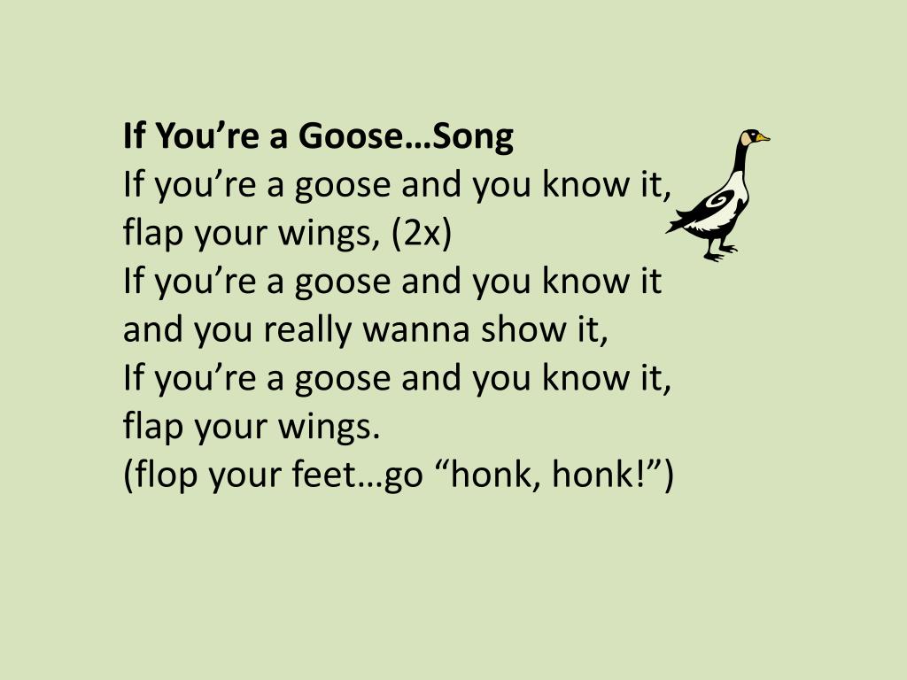 PPT GEESE PowerPoint Presentation, free download ID5403914