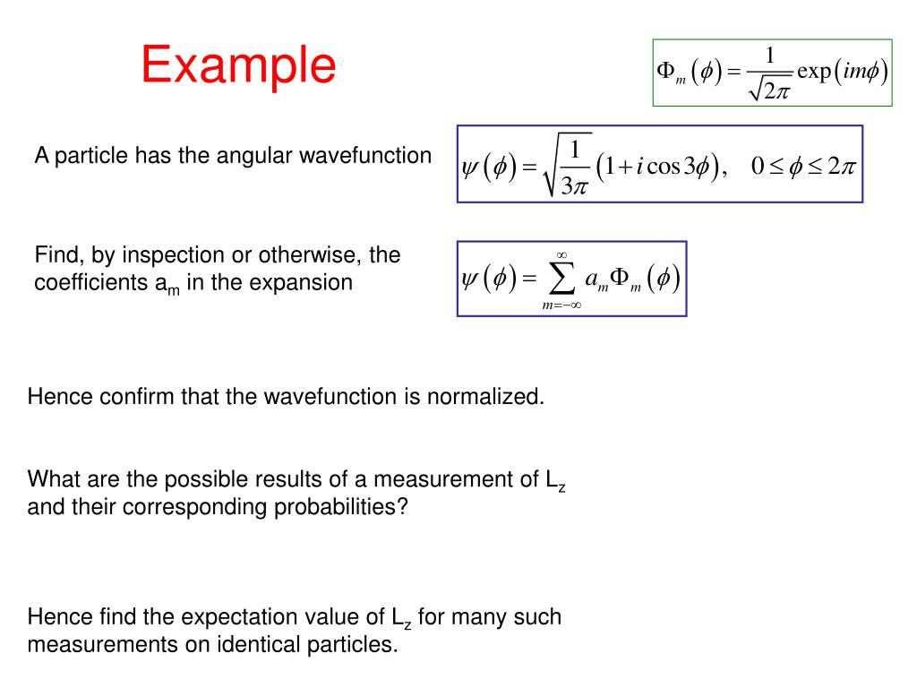 PPT Angular momentum in quantum mechanics PowerPoint Presentation