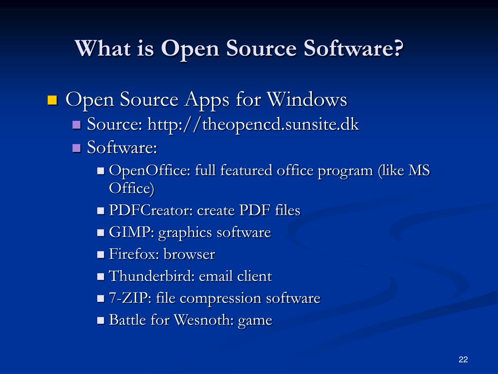 PPT Living with Open Source PowerPoint Presentation, free download ID5406430