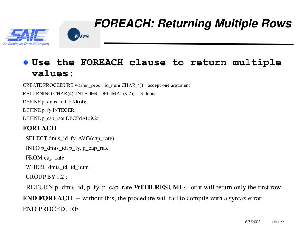 PPT Informix Stored Procedure Tips and Tricks PowerPoint Presentation