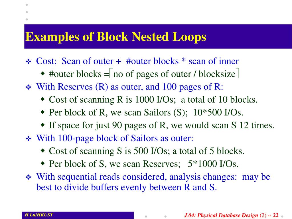 PPT L05 Query Processing & Tuning Queries PowerPoint Presentation