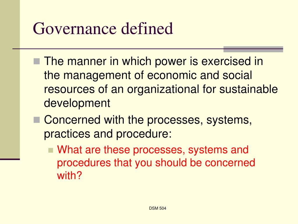 PPT CORPORATE GOVERNANCE PowerPoint Presentation, free download ID