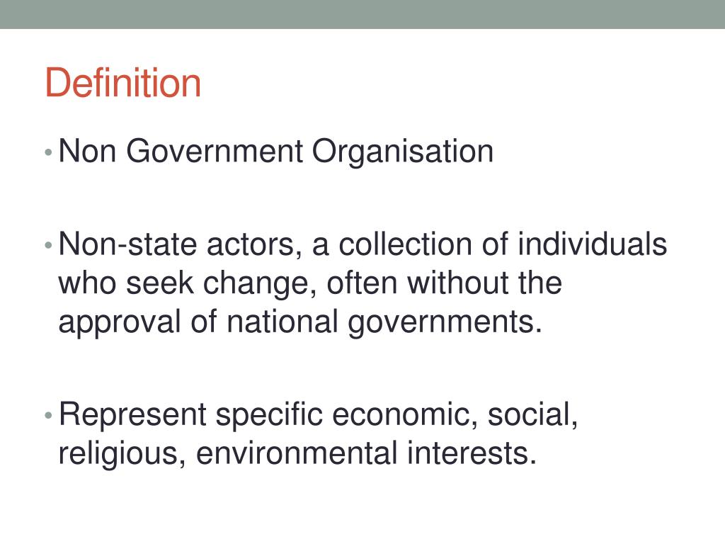PPT NonState Actors PowerPoint Presentation, free download ID5408039