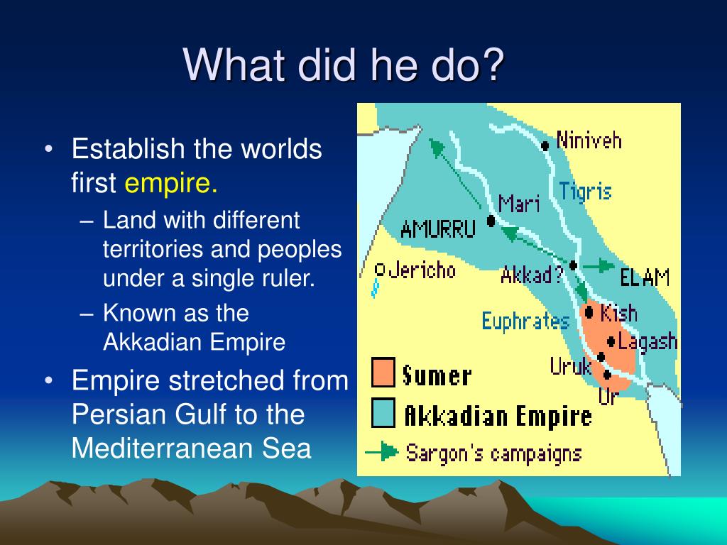 PPT Sargon and The Rise of the Akkadian Empire PowerPoint