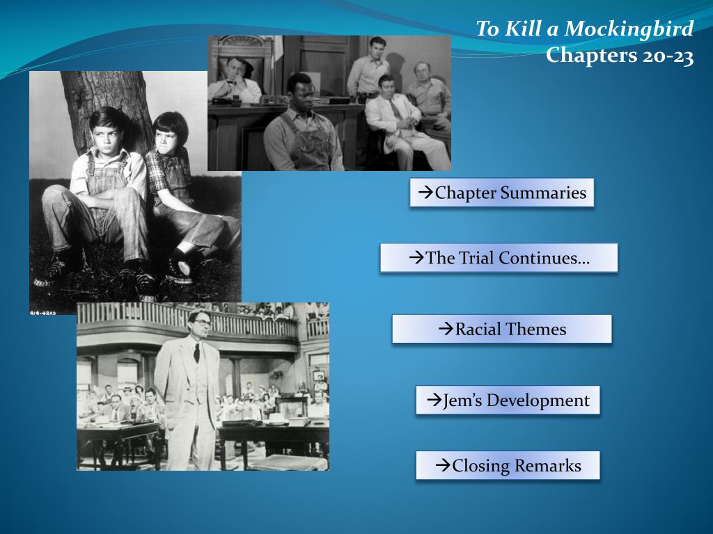 PPT To Kill a Mockingbird Chapters 2023 PowerPoint