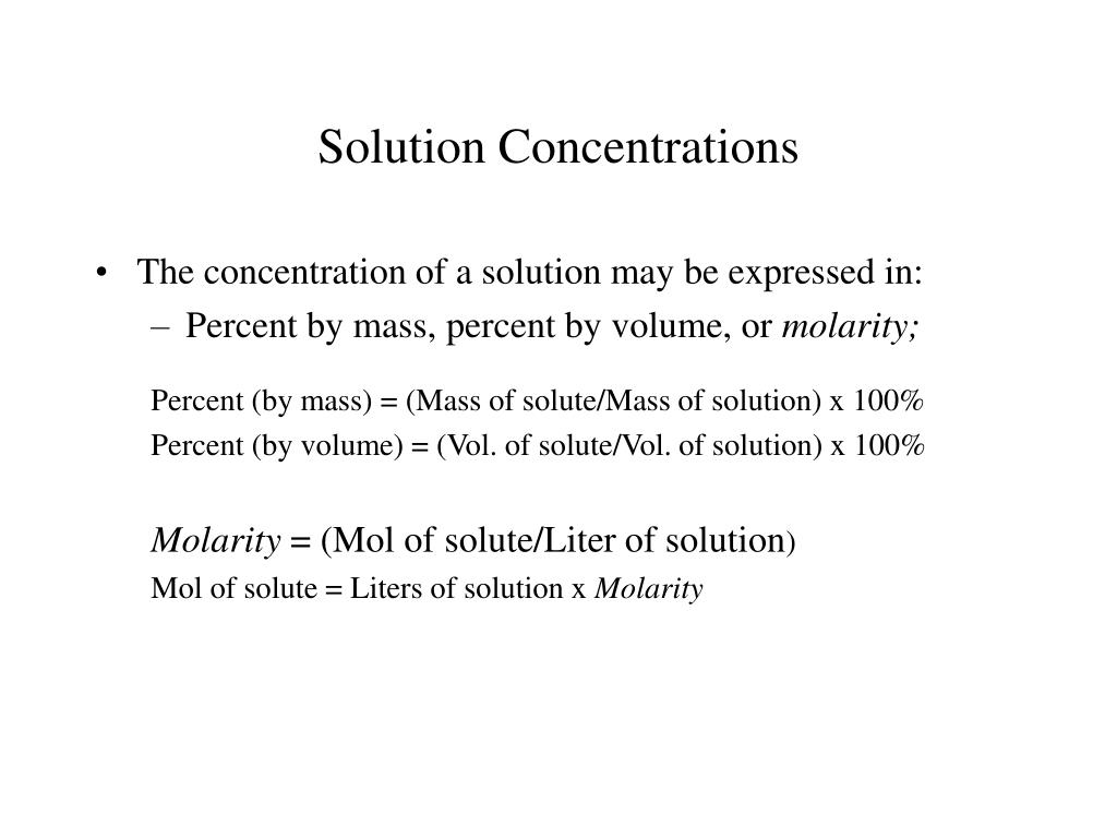 PPT Reactions in Aqueous Solutions PowerPoint Presentation ID5410981