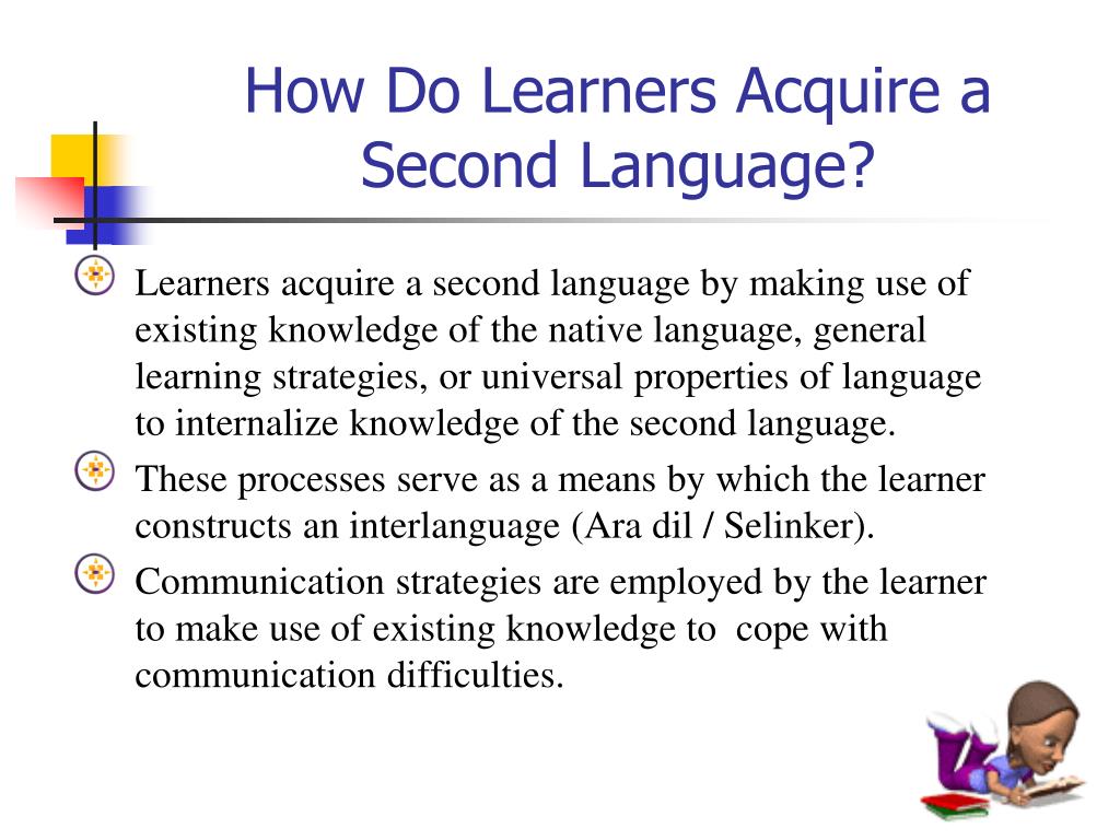 PPT Second Language Acquisition PowerPoint Presentation, free