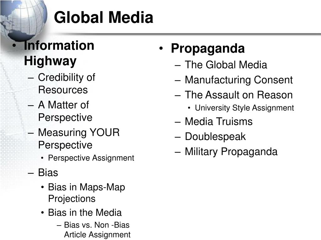 PPT Global Media PowerPoint Presentation, free download ID5414043
