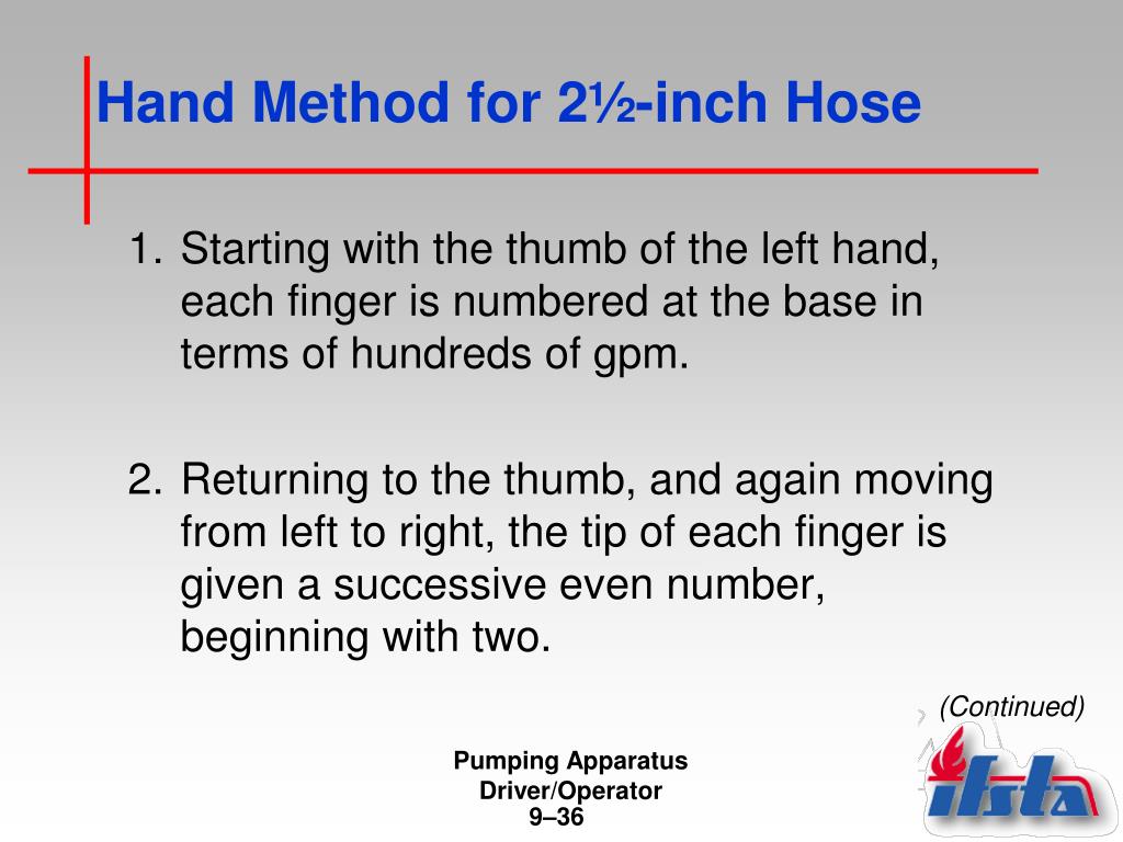 PPT Pumping Apparatus Driver/Operator — Lesson 9 PowerPoint