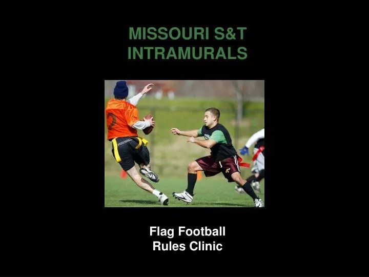 PPT Flag Football Rules Clinic PowerPoint Presentation, free download