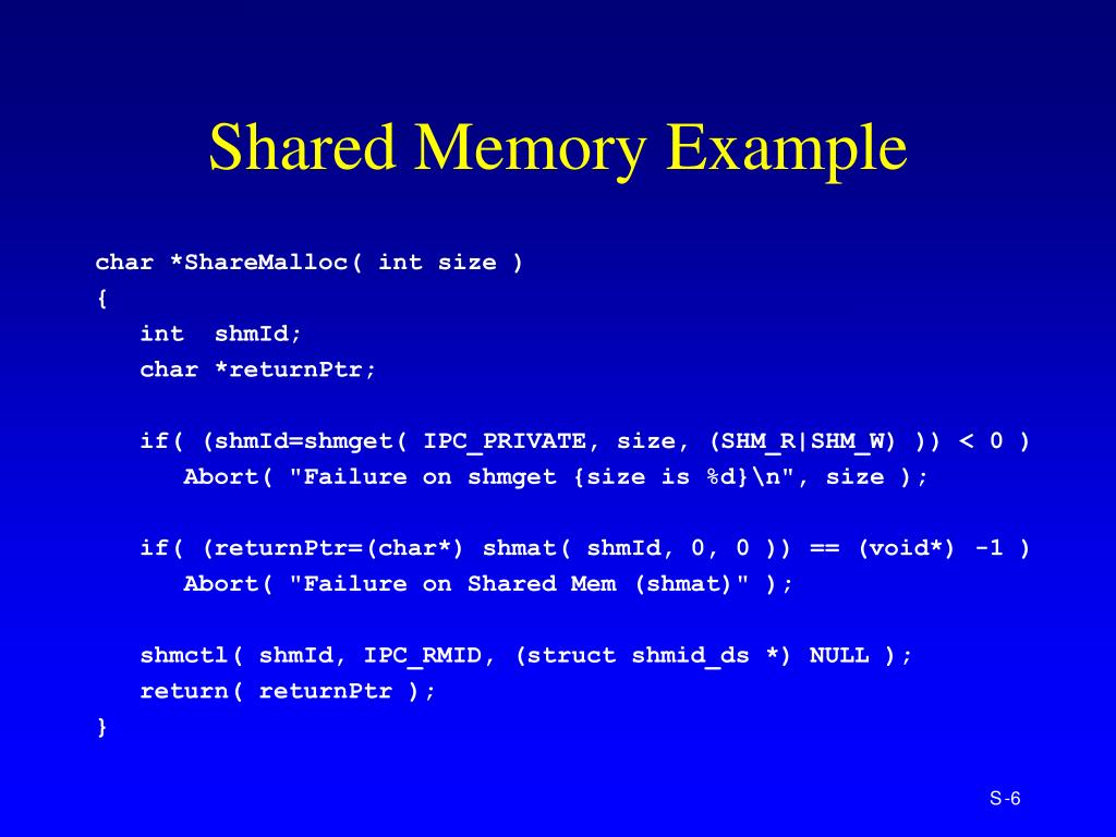 PPT Shared Memory PowerPoint Presentation, free download ID5416539