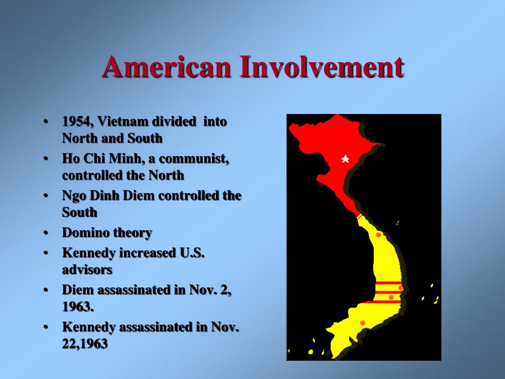 American Involvement Vietnam Map PPT Chapter 29 The Vietnam War Era PowerPoint Presentation, free
