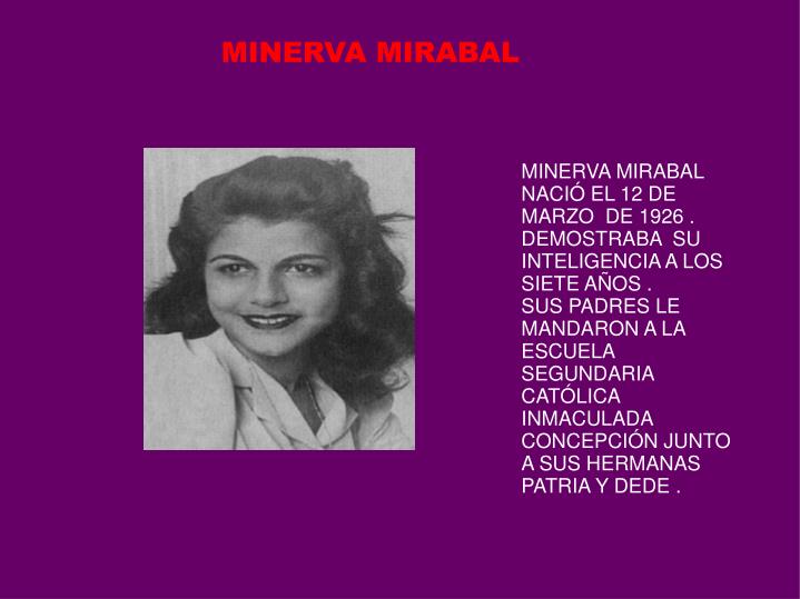 PPT HERMANAS MIRABAL PowerPoint Presentation ID5420053