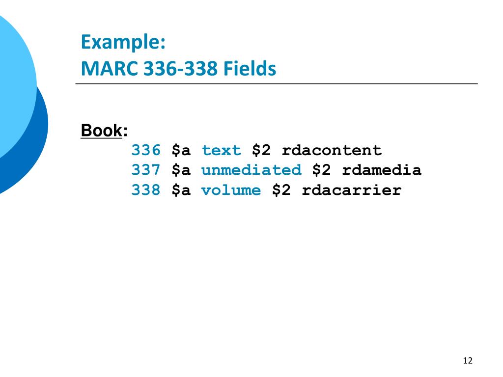 PPT LC Training for RDA Resource Description & Access PowerPoint Presentation ID5423008