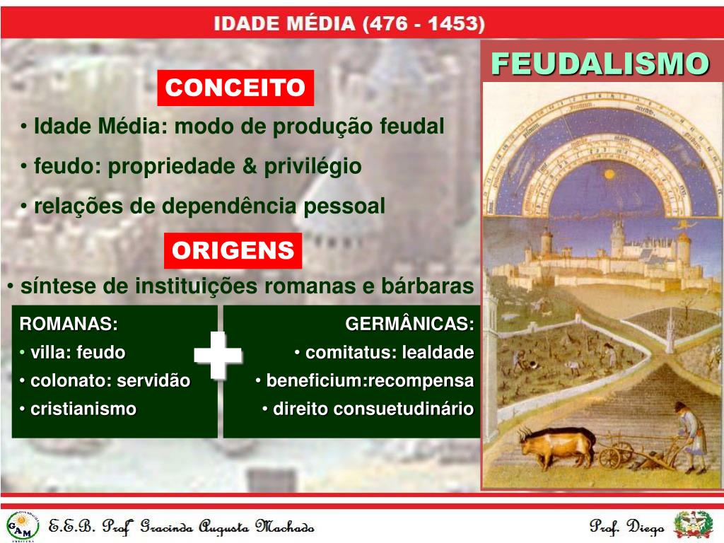 PPT Idade Média História Prof. Diego PowerPoint Presentation, free