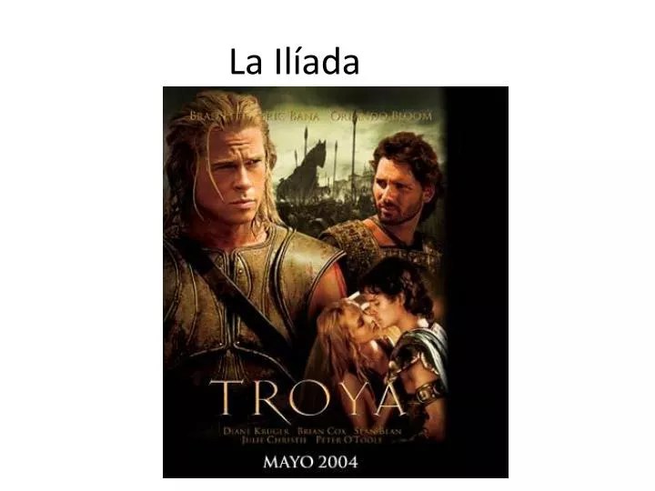 PPT La Ilíada PowerPoint Presentation, free download ID5423635